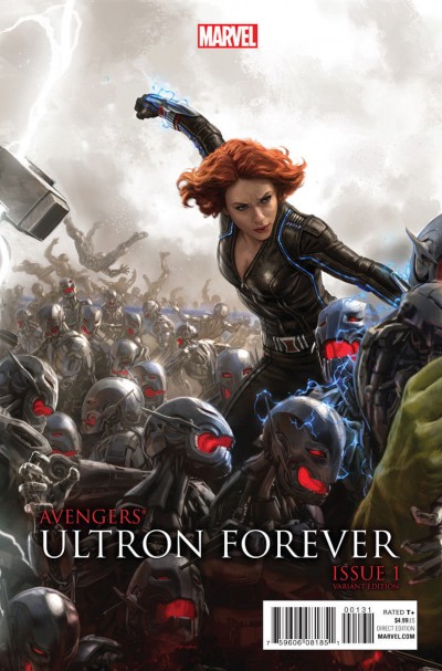 Avengers: Ultron Forever (2015) #1 VF/NM Meinerding Cap & Black Widow Variants