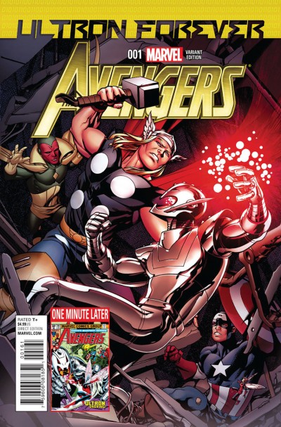 AVENGERS: ULTRON FOREVER (2015) #1 VF/NM ONE MINUTE LATER MCKONE VARIANT COVER