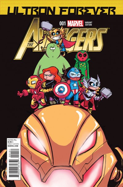 AVENGERS: ULTRON FOREVER (2015) #1 VF/NM SKOTTIE YOUNG VARIANT COVER