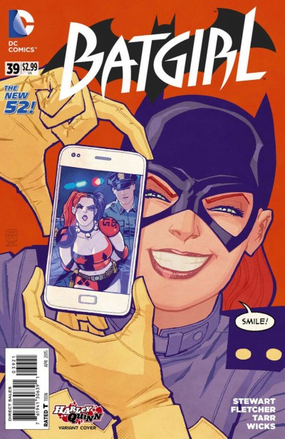 Batgirl (2011) #39 VF/NM-NM Harley Quinn Variant Cover The New 52!