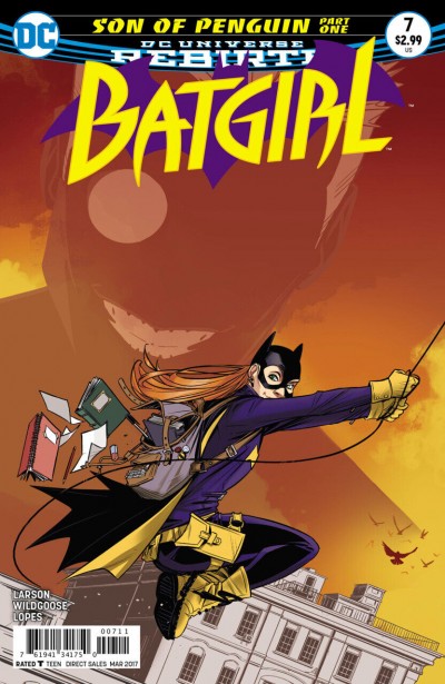 Batgirl (2016) #7 VF+ Christian Wildgoose Cover DC Universe Rebirth Penguin Son