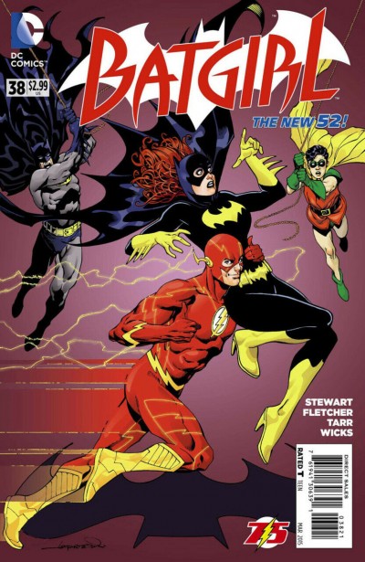 Batgirl (2011) #38 VF/NM-NM Flash 75th Anniversary Detective Comics #359 Swipe