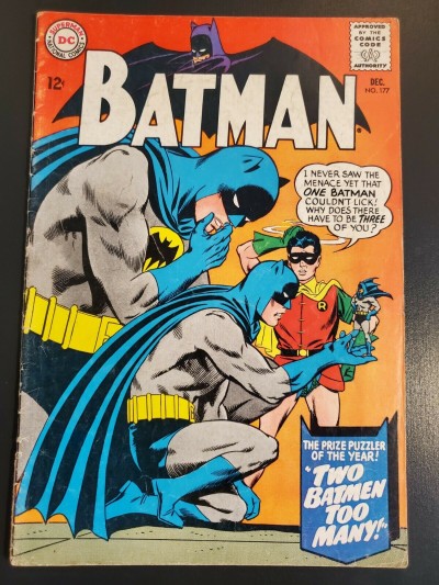 Batman #177 (1965) DC Comics VG 4.0 Infantino Sheldon Moldoff|