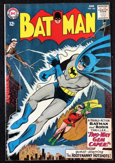 Batman (1940) #164 FN+ (6.5) and Robin