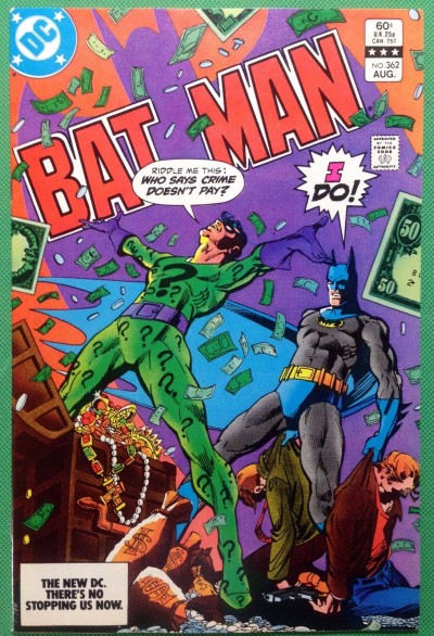 BATMAN (1940) #362 NM- (9.2)  Riddler cover