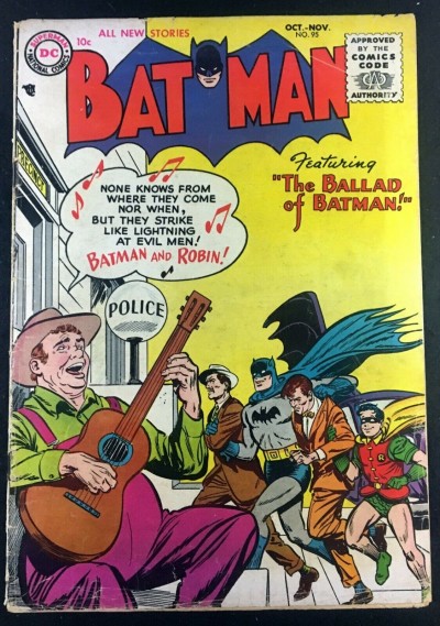 Batman (1940) #95 VG (4.0) with Robin