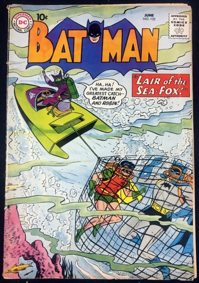 Batman (1940) #132 VG- (3.5) featuring Batman & Robin