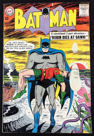 Batman (1940) #156 VG (4.0) Robin Dies At Dawn