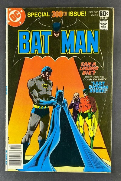 Batman (1940) #300 VG/FN (5.0) Dick Giordano Cover