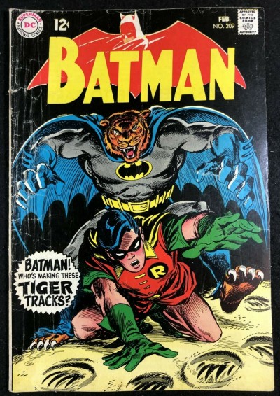 Batman (1940) #209 VG (4.0) and Robin