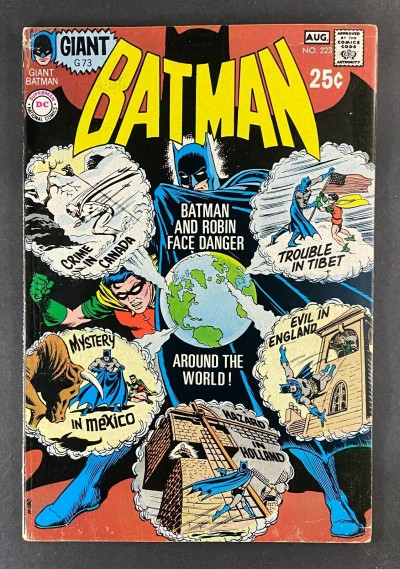 Batman (1940) #223 VG/FN (5.5) G-73 Curt Swan Dick Sprang