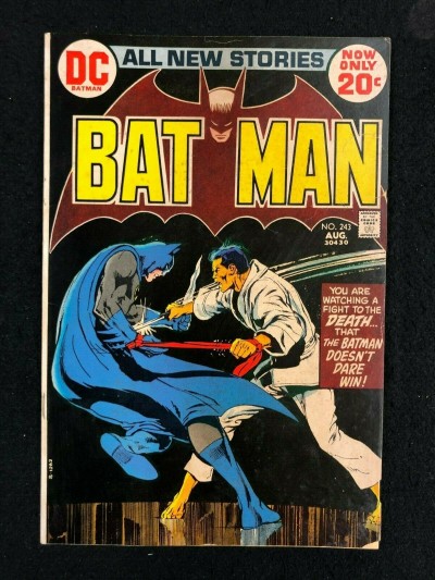 Batman (1940) #243 VG- (3.5) Neal Adams Cover