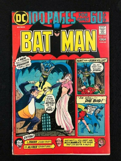 Batman (1940) #257 VF- (7.5) 100pgs Dennis O'Neil