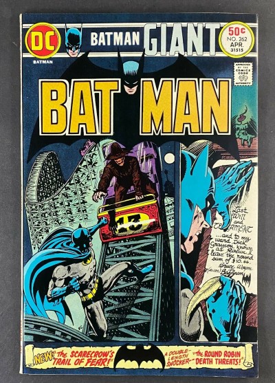 Batman (1940) #262 VF+ (8.5) Giant Scarecrow Ernie Chan