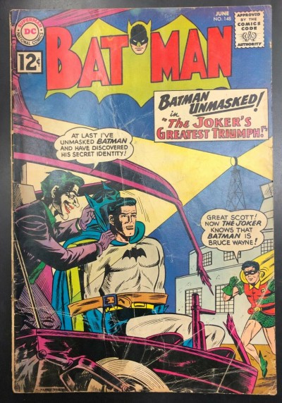Batman (1940) #148 GD (2.0) and Robin Joker cover and Story