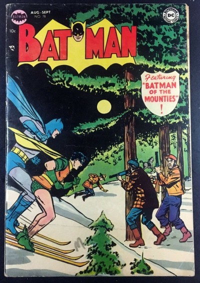 Batman (1940) #78 VG/FN (5.0) with Robin 1st app Roh Kar Man Hunter from Mars
