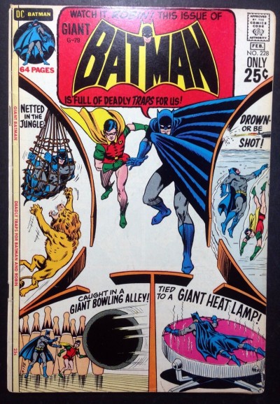 BATMAN (1940) #228 FN (6.0) (G-79) giant