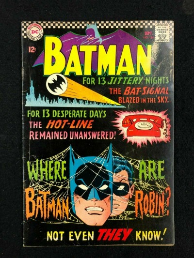 Batman (1940) #184 VG (4.0) Carmine Infantino