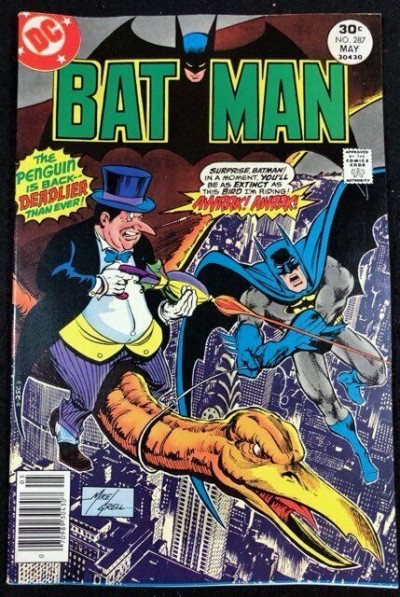 Batman (1940) #287 VF+ (8.5) Penguin cover