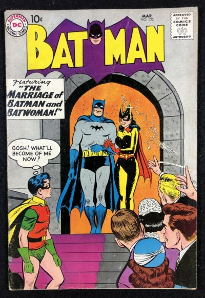 Batman (1940) #122 VG/FN (5.0) Batwoman cover