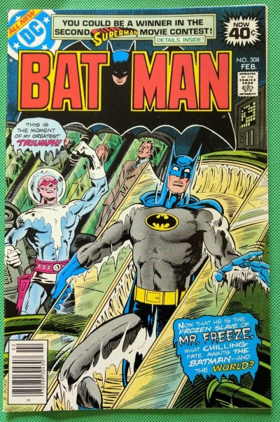 BATMAN (1940) #308 NM (9.4)  -vs- Mr. Freeze