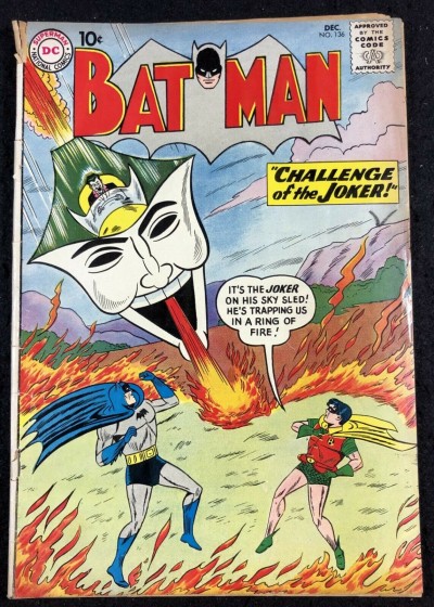 Batman (1940) #136 GD (2.0) Joker cover & story