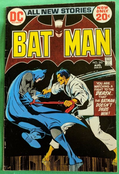 BATMAN (1940) #243 FN (6.0)  Neal Adams cover & art