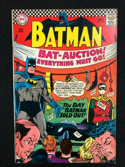 Batman (1940) #191 VF- (7.5) Carmine Infantino