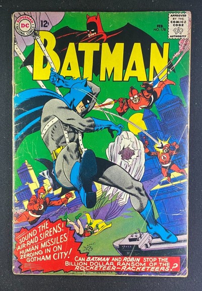 Batman (1940) #178 GD (2.0) Gil Kane Sheldon Moldoff Robin