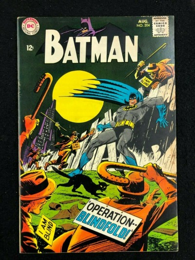 Batman (1940) #204 FN (6.0) Schemer