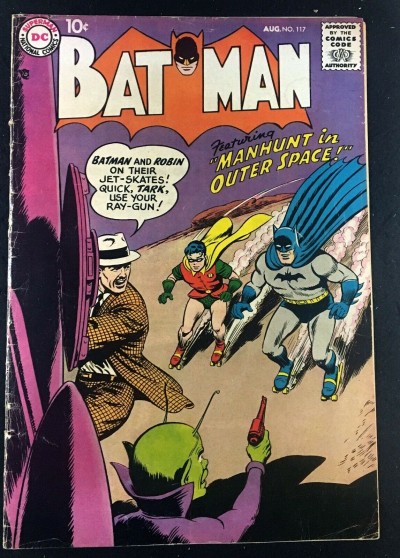 Batman (1940) #117 VG (4.0) with Robin
