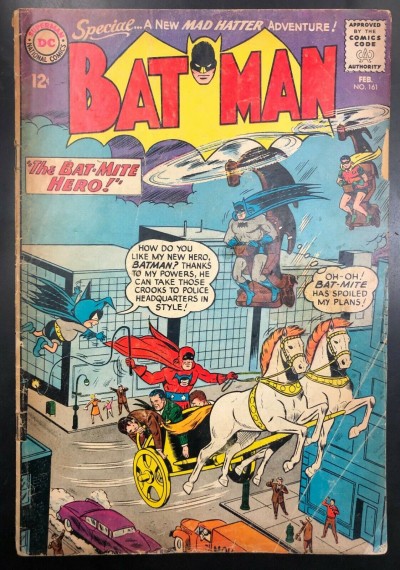 Batman (1940) #161 GD (2.0) and Robin Bat-Mite Cover