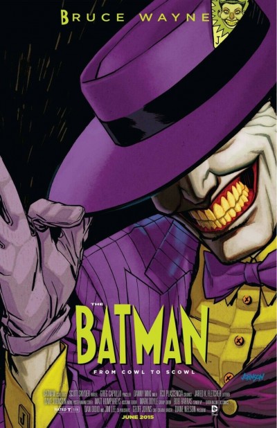 Batman (2011) #40 VF/NM-NM Movie Poster The Mask Variant Cover The New 52!