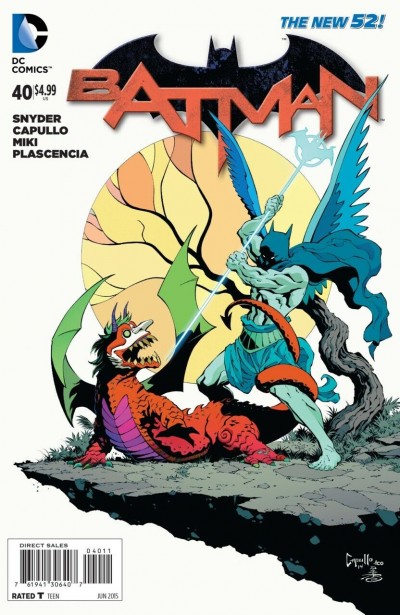 Batman (2011) #40 VF/NM Greg Capullo "Death" of Batman & Joker Regular Cover