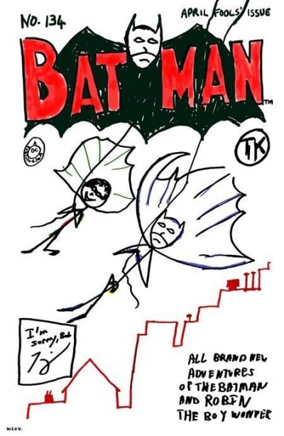 Batman (2016) #134 NM Tom King April Fool's Variant Cover