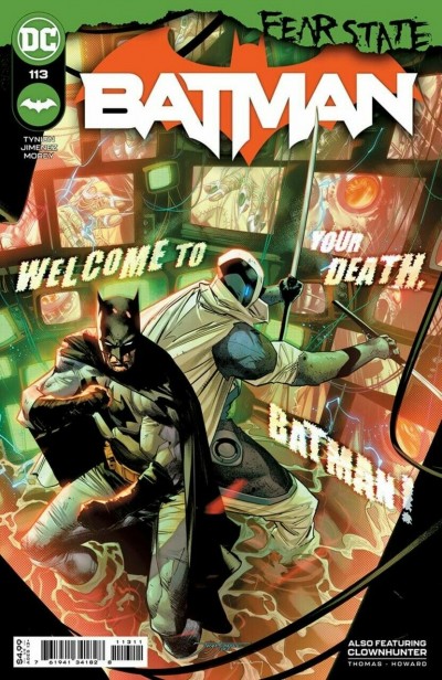 Batman (2016) #113 VF/NM Jorge Jimenez Cover "Fear State"