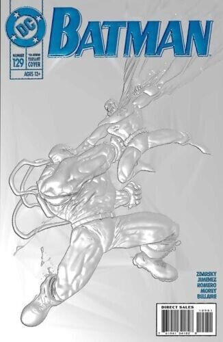 Batman (2016) #129 NM 90's Cover Month Multi-Level Foil Embossed Variant