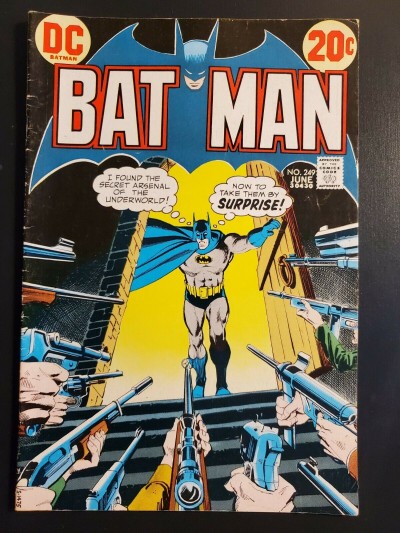 BATMAN #249 (1973) VG/F (5.0) Dick Giordano, Irv Novick, Bob Brown |