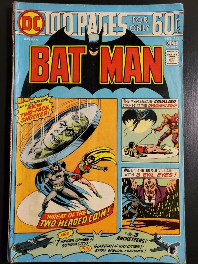 BATMAN #258 (1969) G (2.0) 1ST MENTION OF ARKHAM HOSPITAL NICK CARDY COVER  |