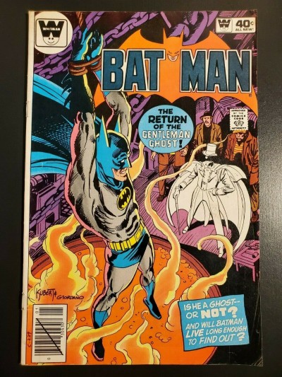 Batman #319 1980 VGF 5.0 Whitman Variant low print run Gentleman Ghost Catwoman|