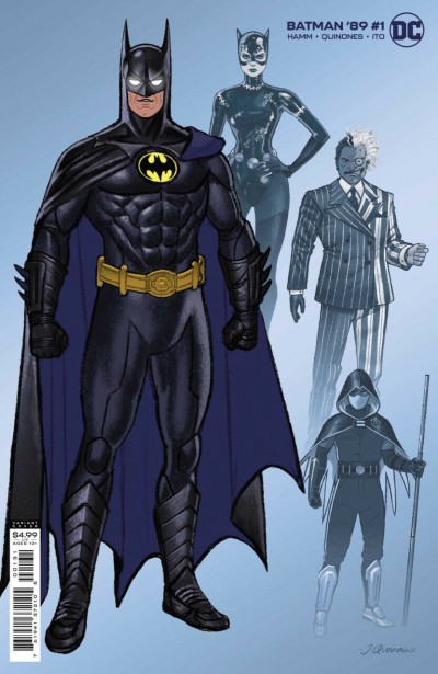 Batman '89 (2021) #1 VF/NM Joe Quinones 1:25 Design Variant Cover