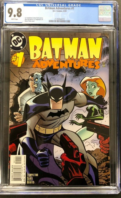 Batman Adventures (2003) #1 CGC 9.8 Bruce Timm Cover (2128264010)