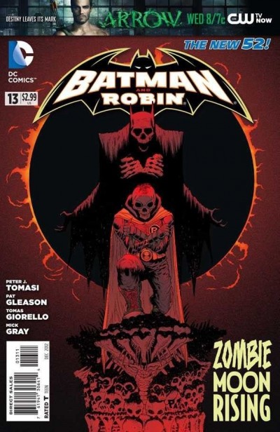 BATMAN AND ROBIN (2011) #13 VF+ THE NEW 52!