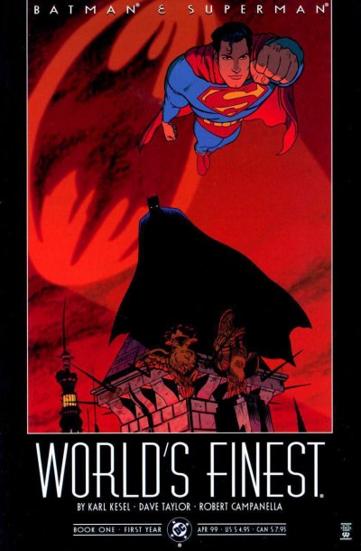 Batman and Superman: World's Finest (2000) #'s 1 2 3 4 5 6 7 8 9 10 Complete Set