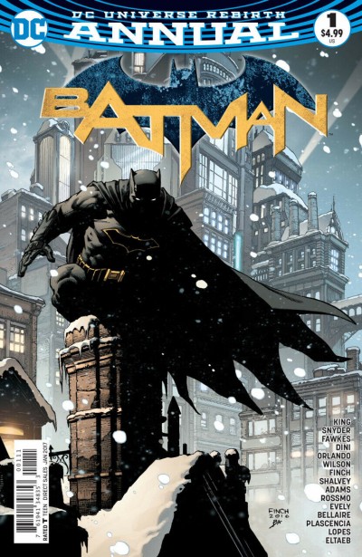 Batman Annual (2017) #1 VF/NM Tom King David Finch Cover DC Universe