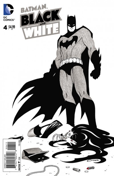BATMAN BLACK AND WHITE (2013) #4 VF/NM AMANDA CONNER COVER
