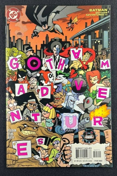 Batman: Gotham Adventures (1998) #45 NM Low Print Run Early Harley Quinn App