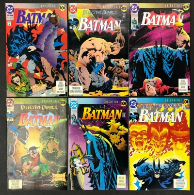 Batman Knightfall parts 1-19 + Batman 491 VF/NM lot of 21