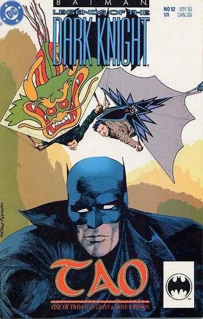 Batman: Legends of the Dark Knight (1992) #'s 52 & 53 Complete "Tao" Set