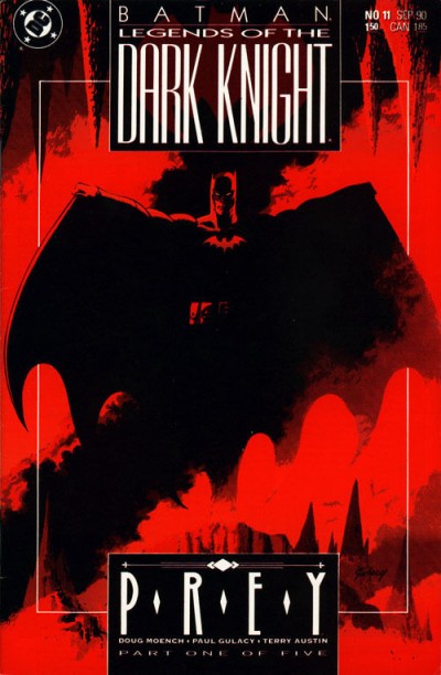 BATMAN LEGENDS OF THE DARK KNIGHT (1992) #11 VF/NM PREY